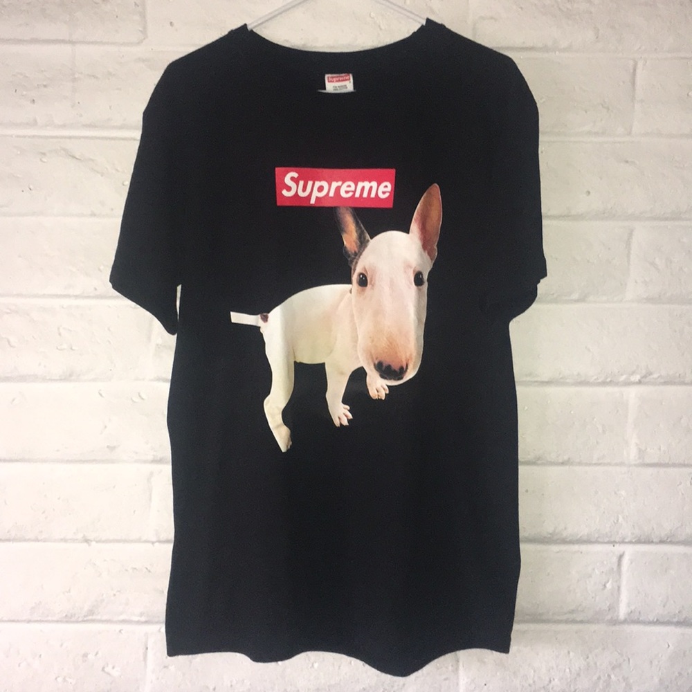 Supreme black T shirt sz Xl fits Medium